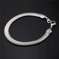 Titanium Steel Chain Bracelet, Gold or Silver Plated