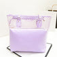 Candy Colour Transparent Handbag