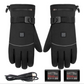 Rechargeable Heated Motorcycle Winter Touch Screen Gloves