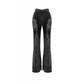 Dark in Love Erzebeth Velvet Lace Flare Trousers in Black