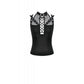 Dark in Love Ruth Mesh Strap Gothic Sleeveless Top