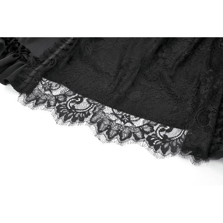 Dark in Love Belladonna Floor-Length Vintage Skirt