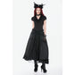 Dark in Love Belladonna Floor-Length Vintage Skirt