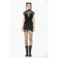 Dark in Love Punk Metal Utility Shorts