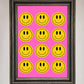 Acid Smile, Faces Framed Poster