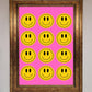 Acid Smile, Faces Framed Poster