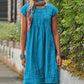 Vireous U-Neck Short Sleeve Minimalist Dress, Multi Colours