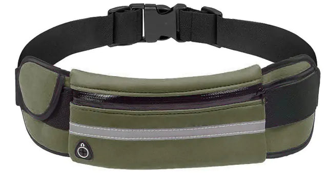 Sporty Waist Belt Bag, Multi Colours