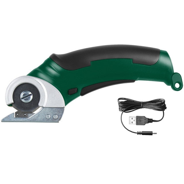 Rechargeable Cordless Electric Scissors Rotary Cutter