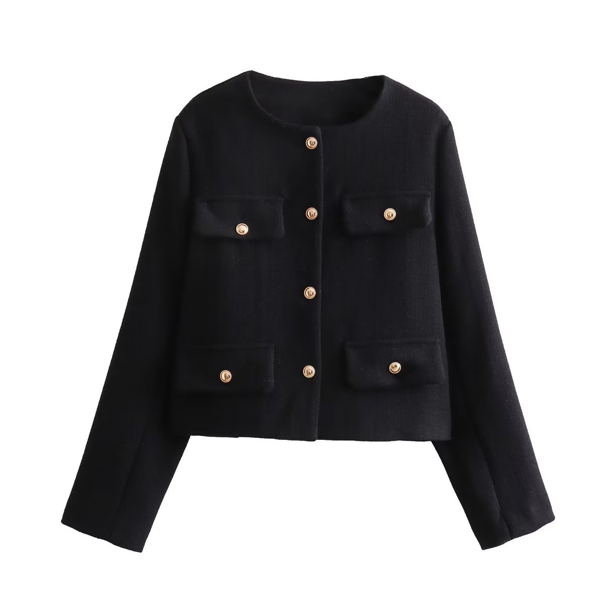 Vireous Classic-Style Button Decoration Women's Business Jacket