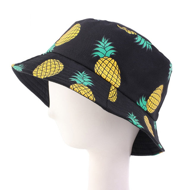 Double-sided Bucket Hat Multi Fruit Designs