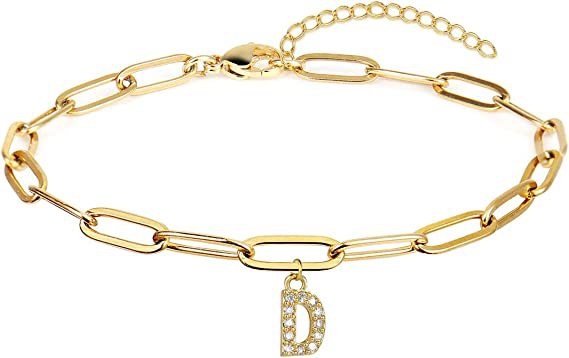 Women's Fashion 'Name Initial Letter' Bracelet