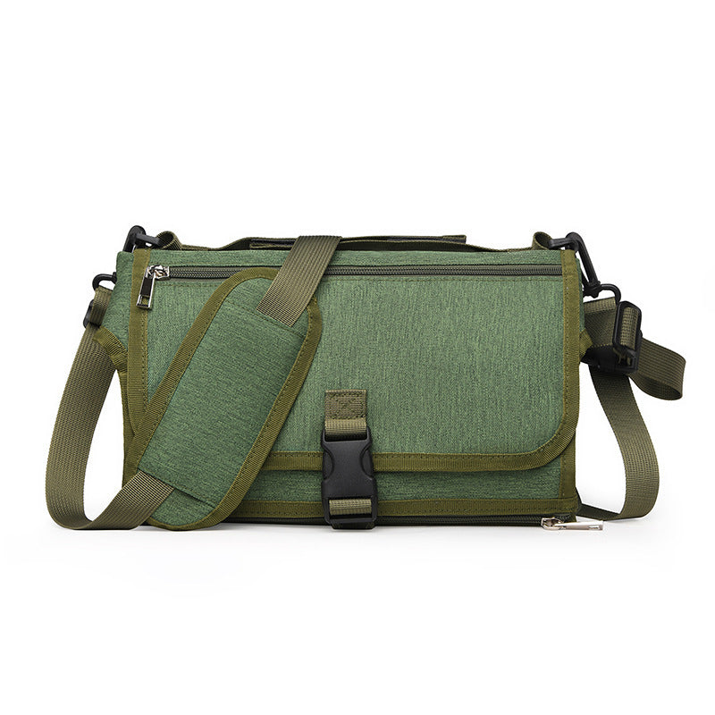 Portable Baby Nappy Pad, Multifunctional Outdoor Travel Folding Diaper Bag