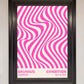 Bauhaus Pink Expedition Framed Wall Art