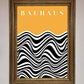 Bauhaus Yellow Framed Poster