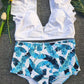 Ruffles Two-Piece Swimsuit, Printed Split Bikini Women's Swimwear