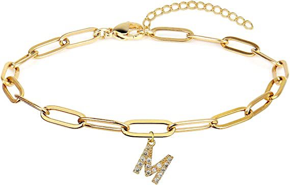 Women's Fashion 'Name Initial Letter' Bracelet