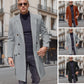 Thick Woollen Men's Large Coat, Plus Sizes