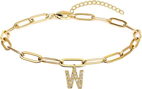 Women's Fashion 'Name Initial Letter' Bracelet