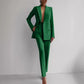 Vireous Women's Classic Trouser Suit, Business Suit, Multi Colours