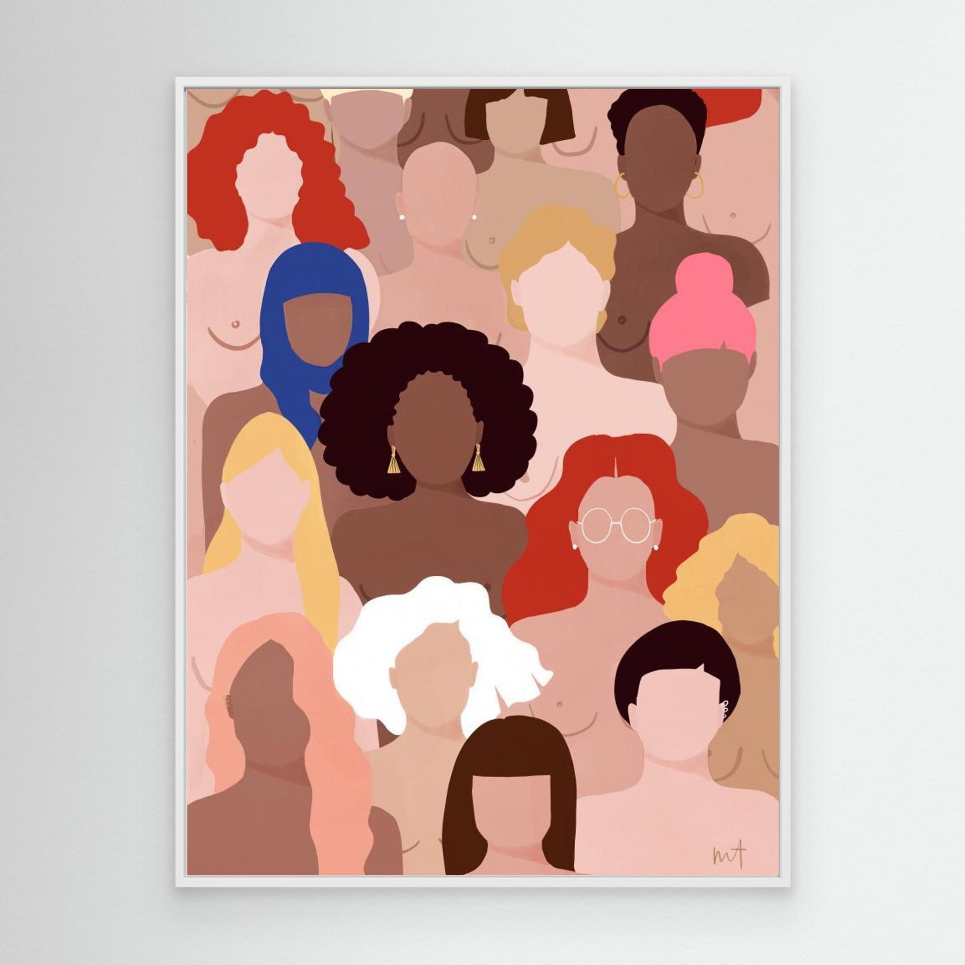 Who Runs the World? by Maja Tomljanovic Canvas Art Print