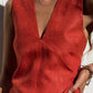 Vireous Summer Classic Cotton and Linen Sleeveless Mini Dress, Multi Colours