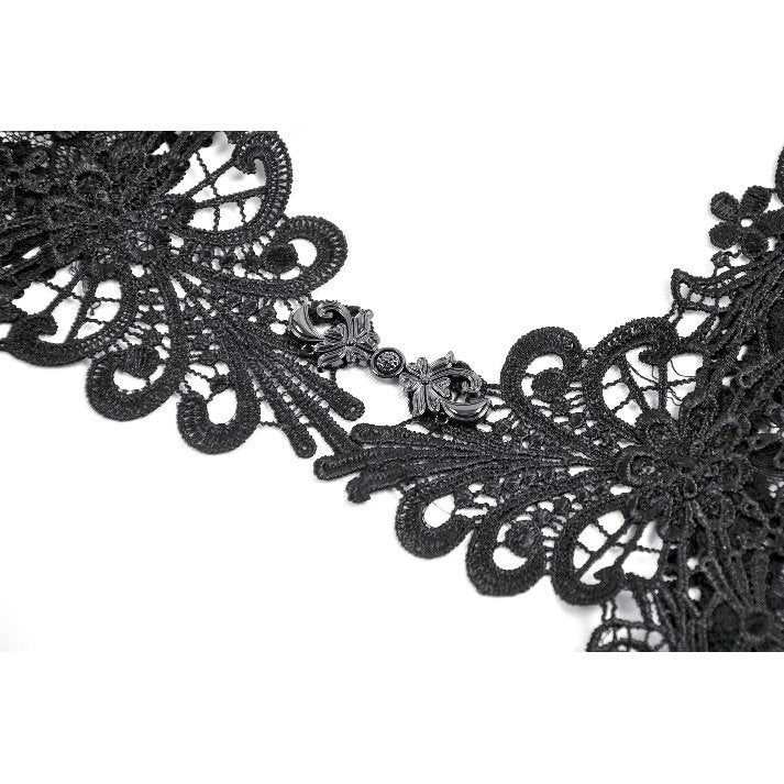 Dark In Love Lilith 3D Lace Bell-Sleeve Cape