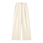 Women's French-Style Pleated High-Waist Wide-Leg Trousers, Multi Colours