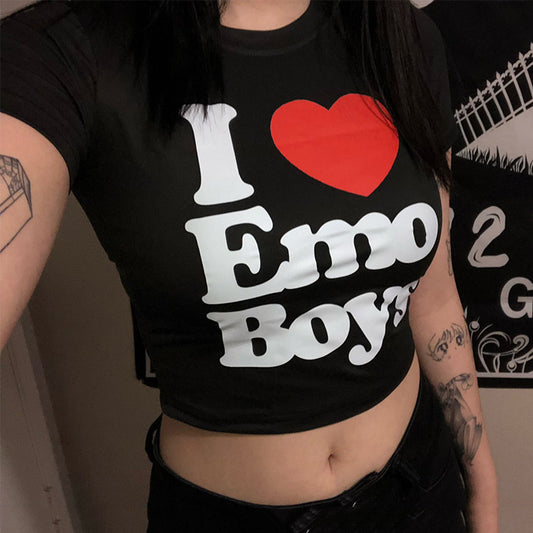 I Love Emo Boys! Women's T-Shirt