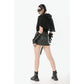 Dark in Love Nyx Distressed Shredded Hooded Poncho