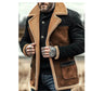 Winter Men's Vintage Suede Casual Jacket, Plus Sizes