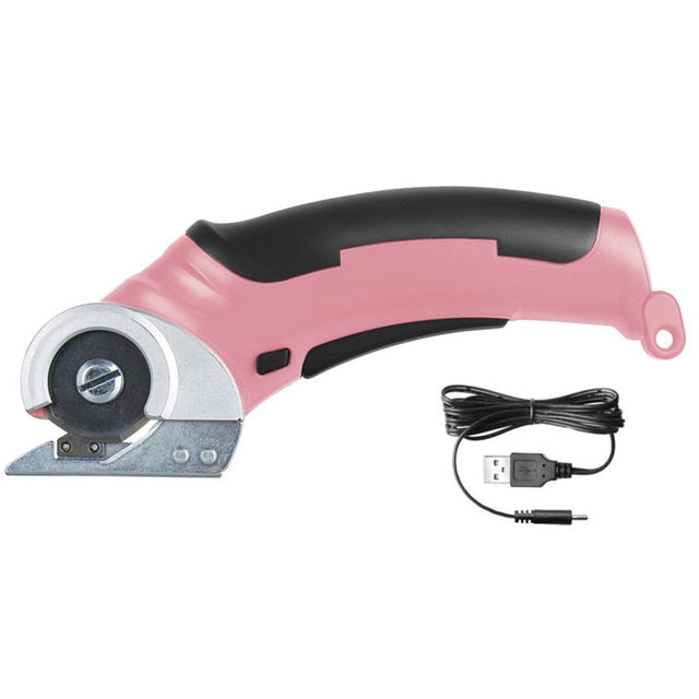 Rechargeable Cordless Electric Scissors Rotary Cutter