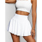 Women's Tennis Skirt, Golf Skorts Athletic High-Waist with Pockets, Workout Shorts