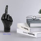 Desk Statue 'Giving the Finger' Decorative Sculpture