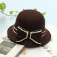 Women's Stitched Bow Hat, Multi Colours