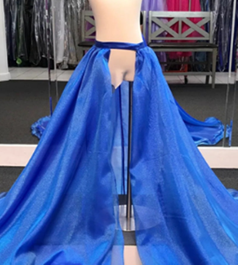 Stage Show, Long Train High-Waist Special Occasion Skirt