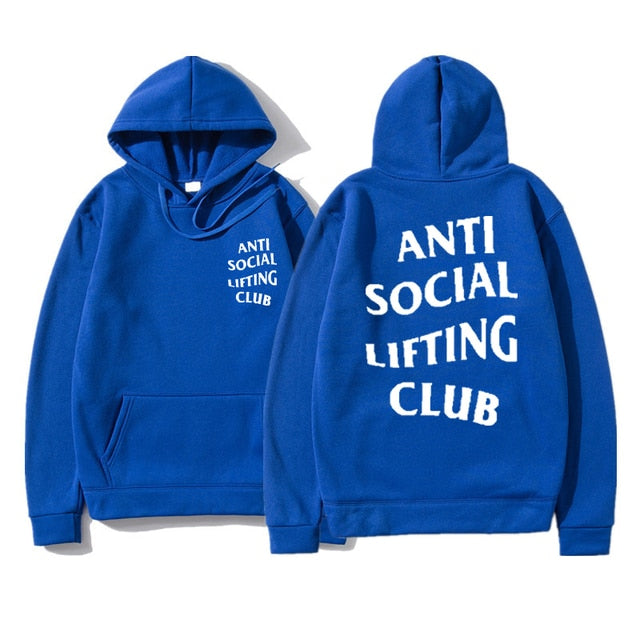 Anti Social Lifting Club Sweatshirt Hoodie Unisex