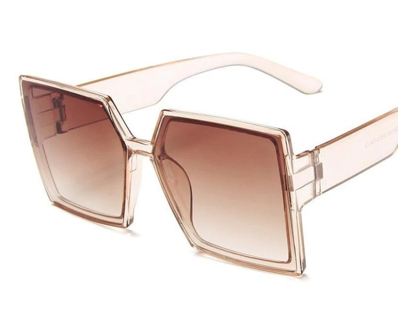 New Season Large Square-Frame Women's Sunglasses