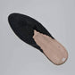 Handmade Raffia and Leather Berber Slippers, Multicolours