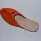Handmade Raffia and Leather Berber Slippers, Multicolours