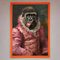 Cheeky Gorilla Framed Poster