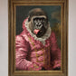 Cheeky Gorilla Framed Poster