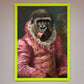 Cheeky Gorilla Framed Poster