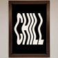 Chill Black Framed Wall Art