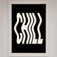 Chill Black Framed Wall Art