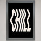 Chill Black Framed Wall Art