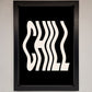 Chill Black Framed Wall Art