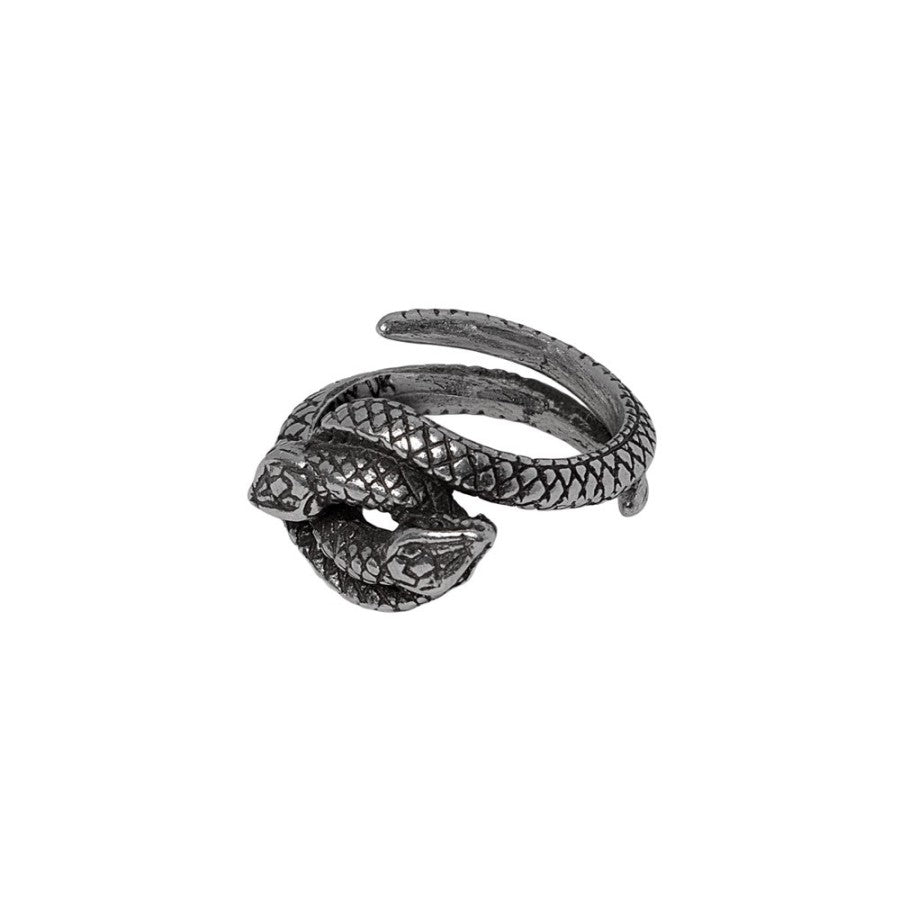 Alchemy Gothic Consprimus Snake-Design Ring