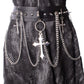 Heartless Crucufix Grunge Aesthetic Belt