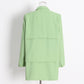 Women's Casual Medium Long Jacket, Spring and Summer Collection